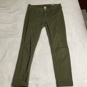Olive Green Jeans